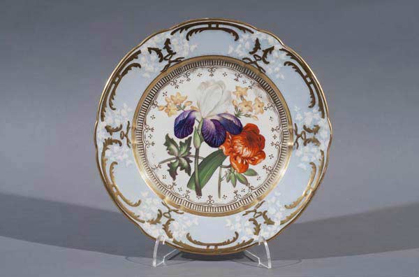 Set of Six Coalport Dessert Plates, Circa 1820