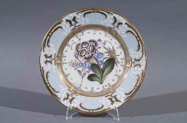 Set of Six Coalport Dessert Plates, Circa 1820